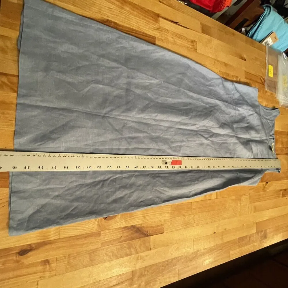 Eddie Bauer Dresd Silk Linen Sheath Short Shift Women's Size 6 EUC‎ - Picture 9 of 13